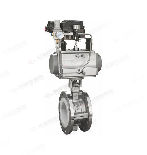 衬氟调节气动蝶阀